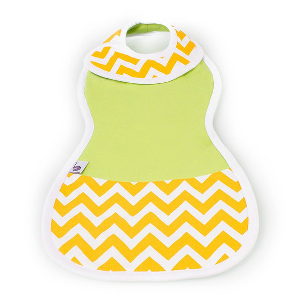The Burpa Bib™ in Lime Time